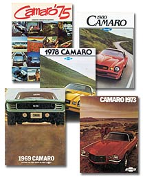 Original Camaro Literature 