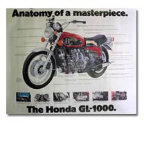 Original Honda Motorcycle Literature 