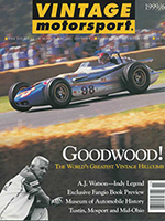 Vintage Motor Sport Magazine 1999