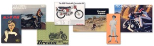 Examples of Honda Motorcycle Literature