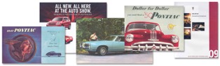 Examples of Pontiac Brochure