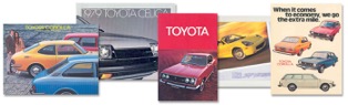 Examples of Toyota Brochure